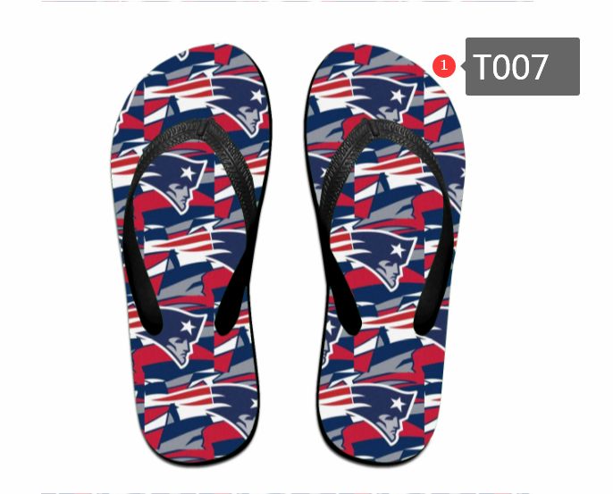 All Sizes New England Patriots Flip Flops T007(Pls check description for details) All Sizes New England Patriots Flip Flops T007(Pls check description for details)